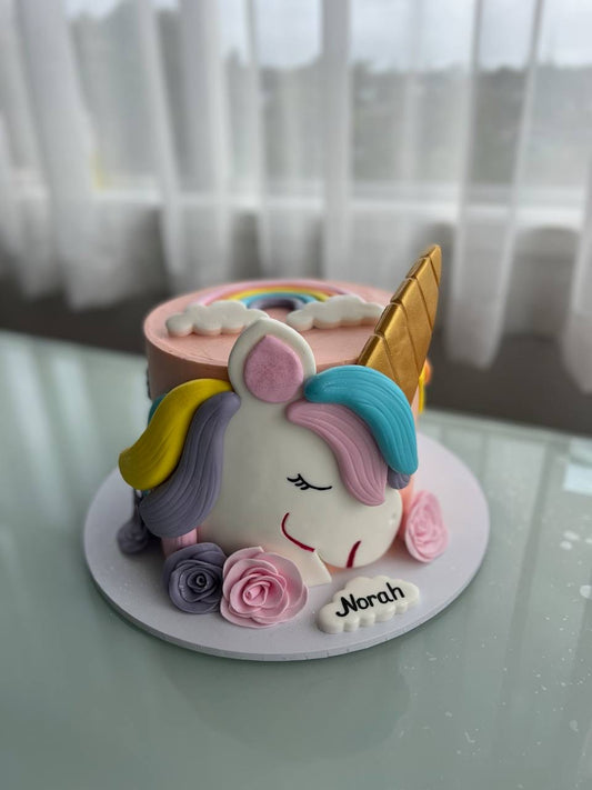 Unicorn Style Cake